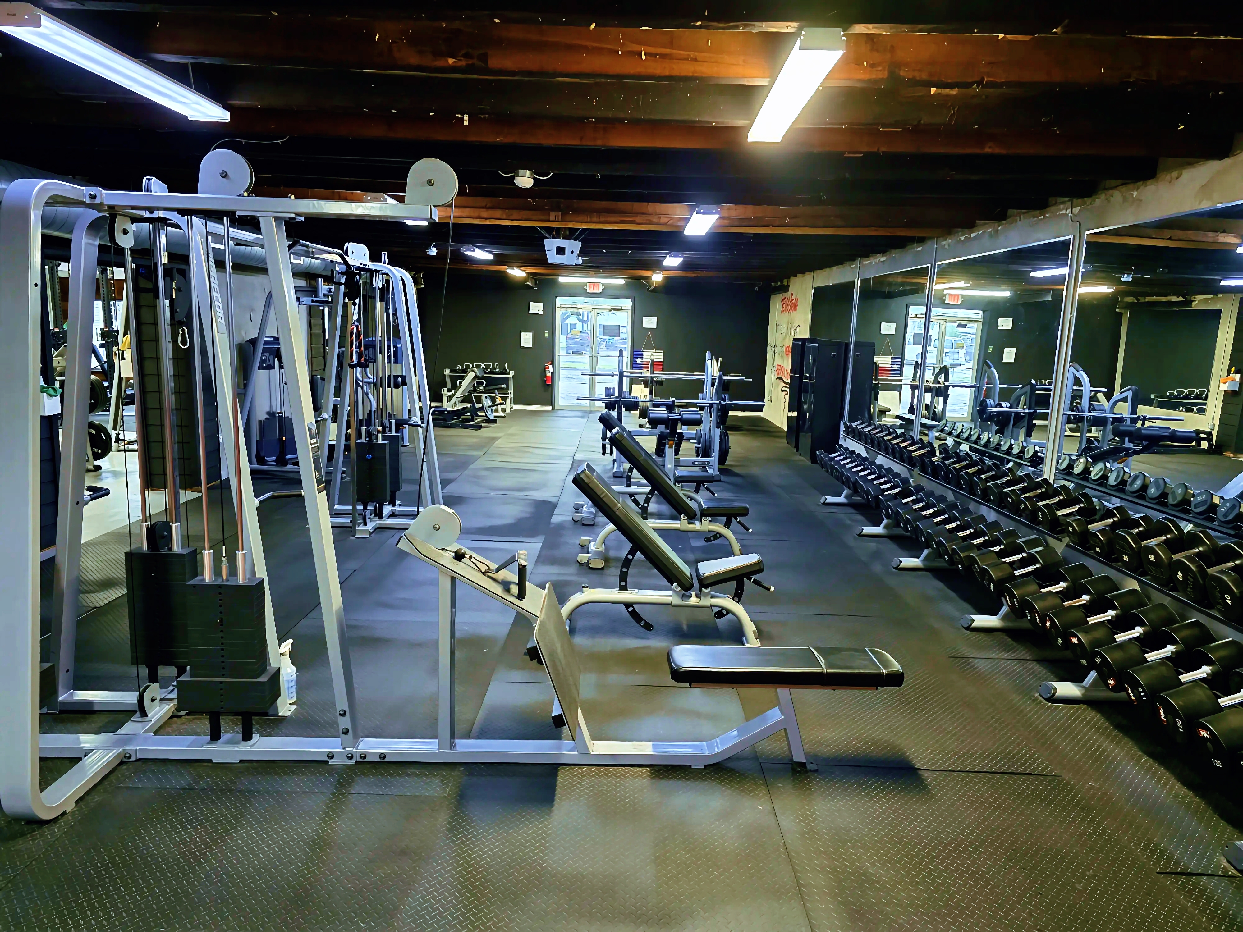Main gym floor